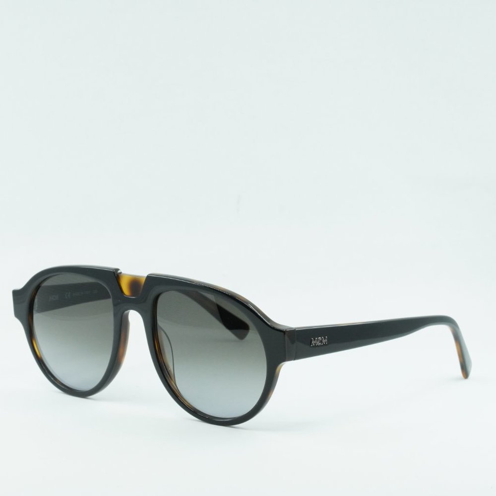 💯 NEW MCM 692S 019 BLACK HAVANA GREY GRADIENT SUNGLASSES - Picture 1 of 12